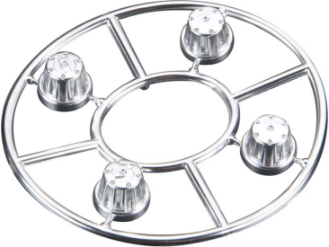Axial krytka uchycení kola chrom (4)