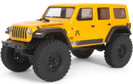 Axial SCX24 Jeep Wrangler JLU CRC 2019 1:24 4WD RTR žlutý