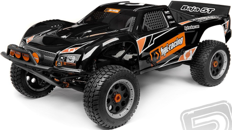 BAJA 5T Truggy RTR s 2,4GHz RC soupravou, kar. černá