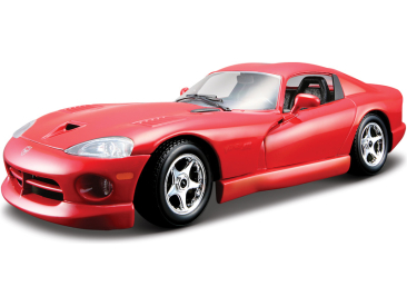Bburago Dodge Viper GTS Coupe 1:24 červená metalíza