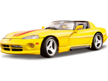 Bburago Dodge Viper RT/10 1:18 žlutá