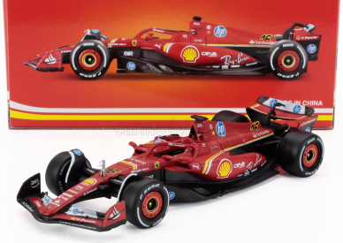 Bburago Ferrari F1  Sf-24 Team Scuderia Ferrari N 16 Winner Italy Monza Gp 2024 Charles Leclerc 1:43 Červená Bílá Černá