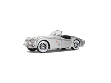 Bburago Jaguar XK 120 Roadster 1951 1:24 stříbrná