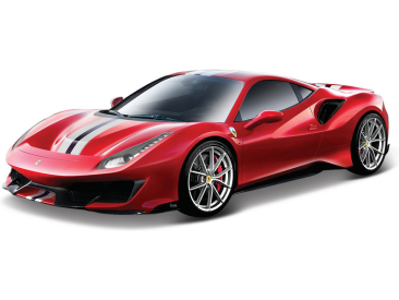 Bburago Signature Ferrari 488 Pista 1:43 červená