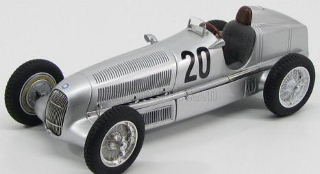 Cmc Mercedes benz F1  W25 Spider N 20 Winner Adac Eifelrennen 1934 M.von Brauchitsch 1:18 Silver