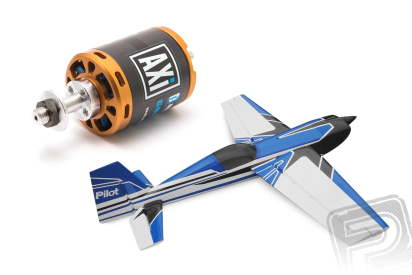 Combo set Extra 330SC scale 31% (2 340 mm) s elektromotorem AXI