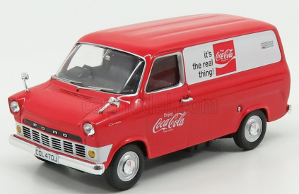 Corgi Ford england Transit Mki Van Coca-cola 1970 1:43 Červená Bílá
