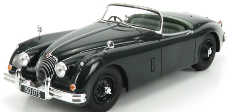 Cult-scale models Jaguar Xk150 Spider Open 1958 1:18 Britská Závodní Zelená