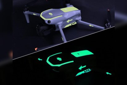 DJI Air 3S / Air 3 - Night Luminous Sicker (Light Green)