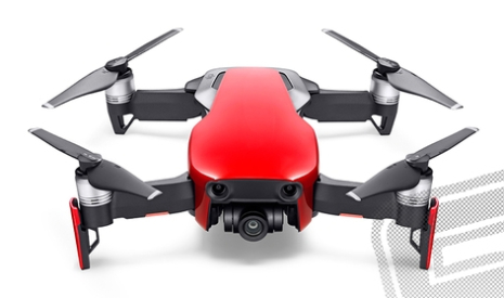 BAZAR - Dron DJI Mavic Air Fly More Combo (Flame Red)