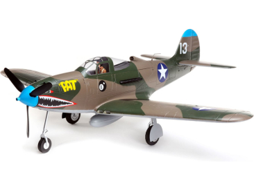 E-flite P-39 Airacobra 1.2m SAFE Select BNF Basic