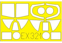 EdEX321 Flexible Mask Spitfire Mk.I 1/48