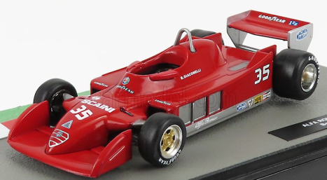 Edicola Alfa romeo F1  177 N 35 Season 1979 Bruno Giacomelli 1:43 Červená Bílá