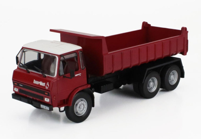 Edicola Berliet Grh 230 6x4 Truck Cassone Ribaltabile 3-assi 1976 - Movimento Terra 1:43 Red