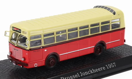 Edicola Brossel Jonckheere Autobus 1957 - Damage Display Box 1:72 Oranžový Krém