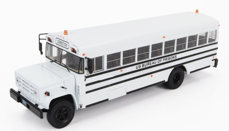Edicola GMC 6000 Us Autobus Bureau Of Prison Usa 1990 1:43 Bílá Černá