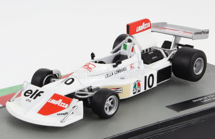 Edicola March F1  751 N 10 Season 1975 Lella Lombardi 1:43 Bílá