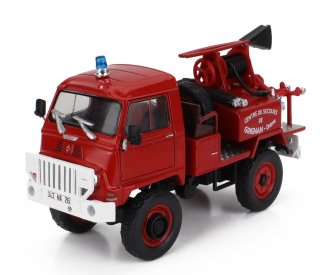 Edicola Renault Super Castor Tanker Truck Fire Engine Centre De Secours De Grignan Drome 1976 1:43 Red