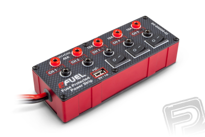 eFuel PowerStrip - multizásuvka s USB výstupem