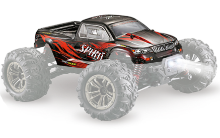 Kapota RC auta XLH Q901, červená