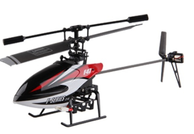 BAZAR - RC vrtulník MJX F-47,  červená