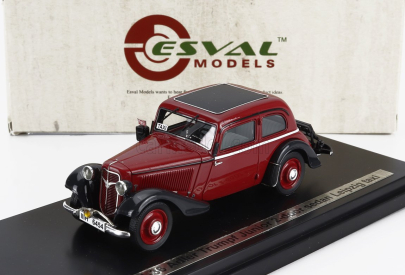 Esval model Adler Trumpf Junior Lipsia Taxi  1934 1:43 Červená Černá Bílá