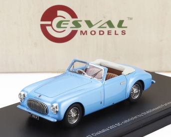 Esval model Cisitalia 202 Sc Stabilimenti Farina Cabriolet Open 1947 1:43 Blue
