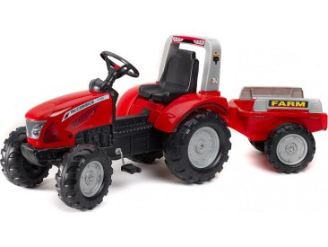 FALK - Šlapací traktor McCormick s vlečkou
