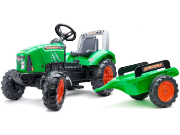 FALK - Šlapací traktor Supercharger zelený