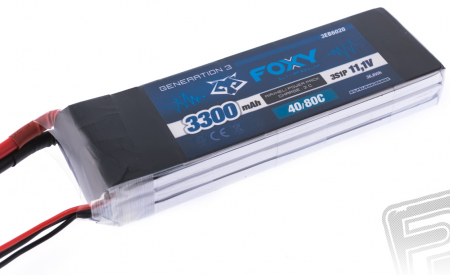 FOXY G3 - Li-Po 3300mAh/11,1V 40/80C 36,6Wh