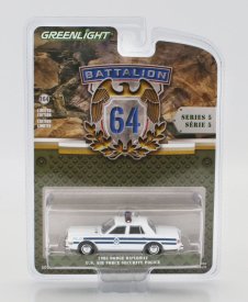 Greenlight Dodge Diplomat Usa Air Force Security Police 1985 1:64 Bílá