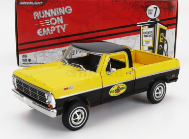Greenlight Ford usa F-100 Pick-up Pennzoil 1969 1:24 Černá Žlutá