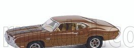 Greenlight Oldsmobile 4-4-2 Coupe 1972 1:64 Brown