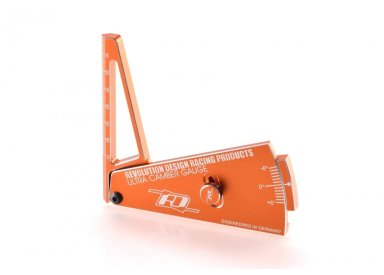 Hliníkový měřák odklonu R2 (oranžový)