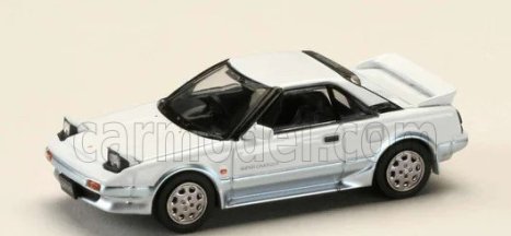 Ignition-model Toyota Mr2 1600g Super Charger 1986 1:64 Bílé Stříbro