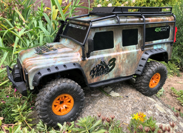 RC auto Max Tiger 3, maskáčová