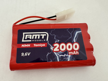 RMT models NiMH 2000 mAh 9,6V Tamiya