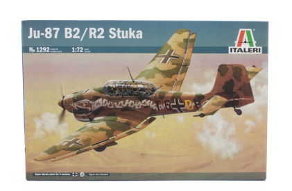Italeri Junkers Ju-87 B2/r2 Stuka Airplane Military 1:72 /