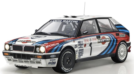 Italeri Lancia Delta Hf Integrale Martini 16v N 1 + Delta Hf Integrale 16v Martini N 7 1:12