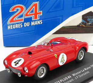 Ixo-models Ferrari 375 Plus 5.0l V12 Spider Team Scuderia Ferrari N 4 1:43, červená