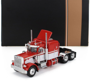 Ixo-models Peterbilt 359 Tractor Truck 3-assi 1973 1:64 Červená Bílá