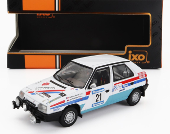 Ixo-models Škoda Favorit 136l (night Version) N 21 Rally Barum 1990 1:43, bílá
