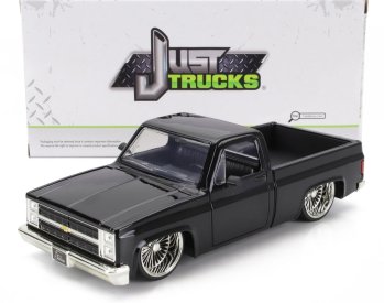 Jada Chevrolet C-10 Pick-up Custom 1985 1:24 Black