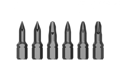 JAKEMY 6in1 Anti-Slip Short Screwdriver Bits