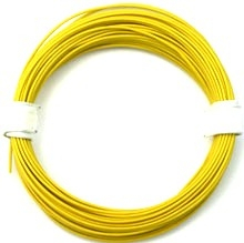 Kabel silikon 4.0mm2 1m (žlutý)