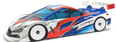 Karoserie čirá Bittydesign HYPER - (190 mm) - ultra lehká