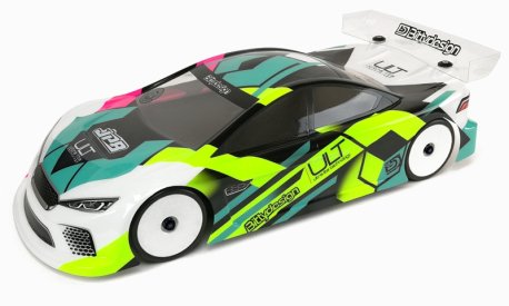 Karoserie čirá Bittydesign JP8 - (190 mm) - ultra lehká