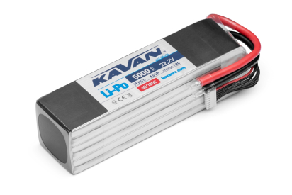 KAVAN - Li-Po 5000 mAh/22,2 V 60/120C, 111 Wh