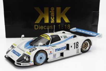 Kk-scale Mazda 787b R26b 2.6l Team Mazdaspeed Co. Ltd. N 18 1:18, bílá