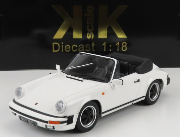 Kk-scale Porsche 911 Sc Cabriolet 1983 - With Extra Soft-top 1:18 Bílá